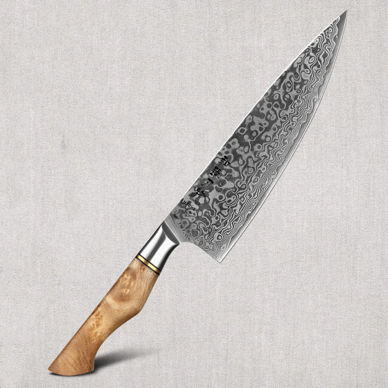 Japanese Damascus steel knife