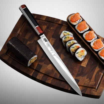 Damascus japanese sushi  Knife