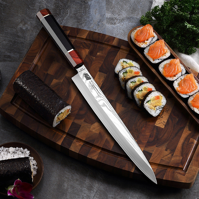 Damascus japanese sushi  Knife