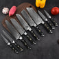 Santoku Japanese Knife 9 set